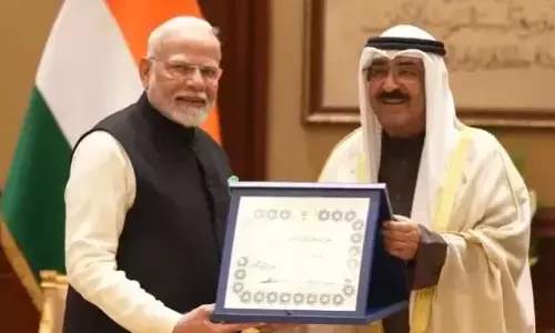 Kuwait : ప్రధాని మోడీకి కువైట్ అత్యున్నత పౌర పురస్కారం