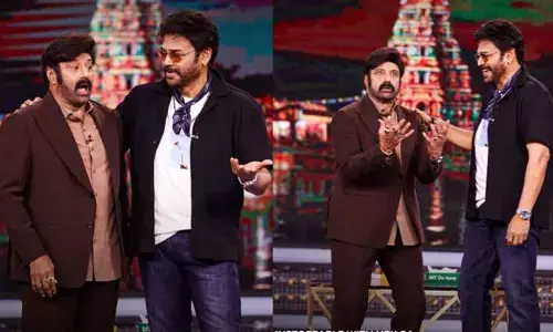 Balakrishna – Venkatesh : వెంకీమామతో బాలయ్య ‘అన్‌స్టాపబుల్’ షూటింగ్ కంప్లీట్.. ఆకట్టుకుంటున్న ఫొటోలు