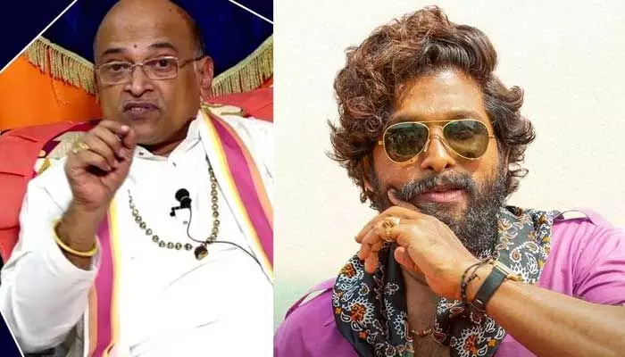 ‘తగ్గేదేలే అంటావా.. నా ముందుకు రా కడిగి పారేస్తా’.. అల్లు అర్జున్ పై గరికపాటి ఫైర్!(వీడియో) ‘తగ్గేదేలే అంటావా.. నా ముందుకు రా కడిగి పారేస్తా’.. అల్లు అర్జున్ పై గరికపాటి ఫైర్!(వీడియో)