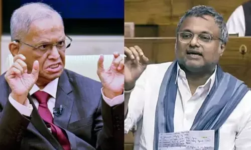 Karti Chidambaram: ఇన్ఫోసిస్ నారాయణమూర్తి వ్యాఖ్యలపై కాంగ్రెస్ ఎంపీలు ఫైర్