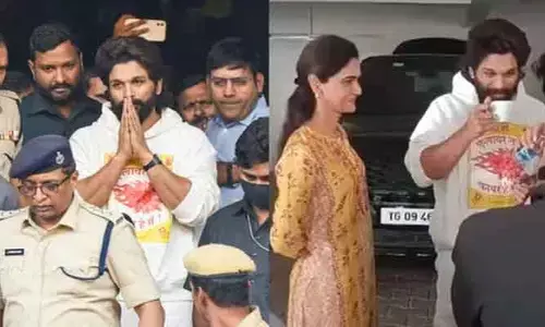 బ్రేకింగ్.. మరికొద్ది సేపట్లో పోలీసుల విచారణకు అల్లు అర్జున్