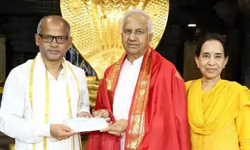 Tirumala News:తిరుమల శ్రీవారికి భక్తుడి భారీ విరాళం.. ఎంతంటే?