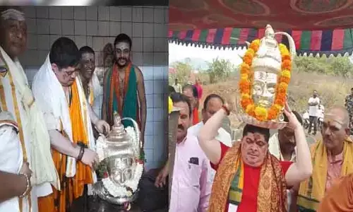 Minister Ponnam : సిద్దేశ్వర స్వామికి మొక్కు చెల్లించుకున్న మంత్రి పొన్నం