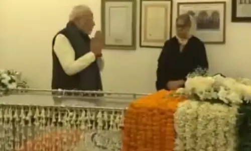 Manmohan Singh: మన్మోహన్ సింగ్ పార్థివదేహానికి ప్రధాని నివాళులు