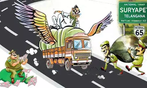 కాకినాడ పోర్ట్ రేషన్ బియ్యం స్మగ్లింగ్‌‌లో సూర్యాపేట పోలీసుల పాత్ర? ఆ 11 మందిపై వేటు పడేనా..?