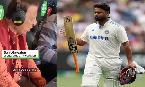 Gavaskar : పంత్ అవుట్ పై గవాస్కర్ తీవ్ర వ్యాఖ్యలు