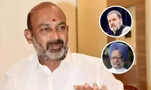 మన్మోహన్‌ను రాహుల్ గాంధీ అవమానించలేదా?.. బండి సంజయ్ సంచలన వ్యాఖ్యలు