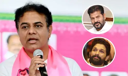 KTR: అల్లు అర్జున్‌ను అందుకే టార్గెట్ చేశారు.. మరోసారి కేటీఆర్ షాకింగ్ కామెంట్స్