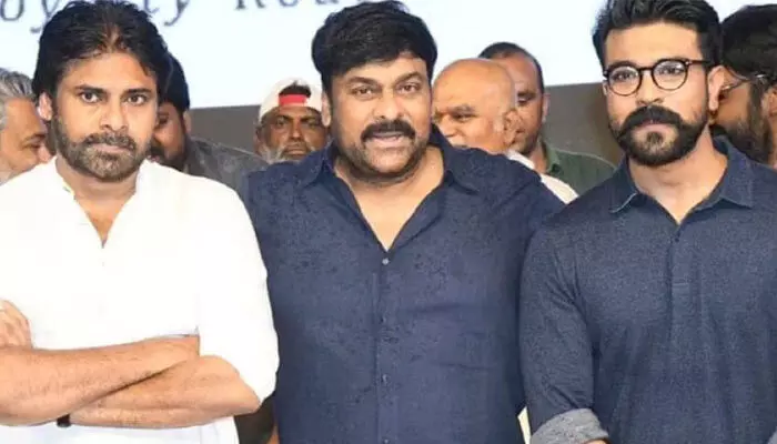 Game Changer: రామ్ చరణ్ కోసం రంగంలోకి దిగబోతున్న చిరంజీవి, పవన్ కల్యాణ్? Game Changer: రామ్ చరణ్ కోసం రంగంలోకి దిగబోతున్న చిరంజీవి, పవన్ కల్యాణ్?