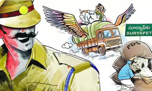 సూర్యాపేట బియ్యం దందా కేసు ఏమాయే...? ఆ పోలీసులు సేఫేనా..?