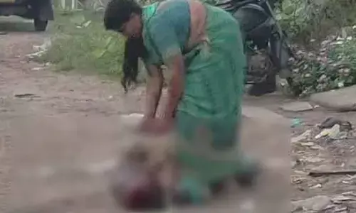 దారుణం.. కర్రతో కొట్టి తాడుతో ఉరివేసి భర్తను చంపిన భార్య