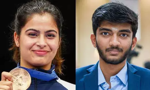 Rajiv Khel Ratna: కేంద్రం సంచలన నిర్ణయం.. మను బాకర్, గుకేశ్‌లకు ఖేల్‌రత్న పురస్కారం