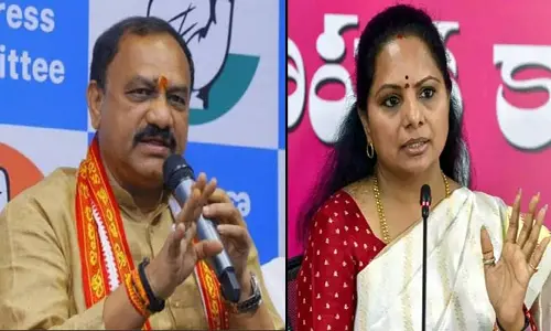TPCC Chief: కవిత వీటికి జవాబు చెప్పి ధర్నా చేయాలి.. మహేశ్ కుమార్ గౌడ్ డిమాండ్