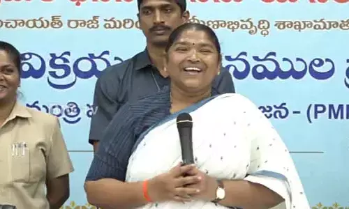 Minister Seethakka : మహిళల ఉపాధి కల్పనకు ప్రభుత్వం చేయూత : మంత్రి సీతక్క