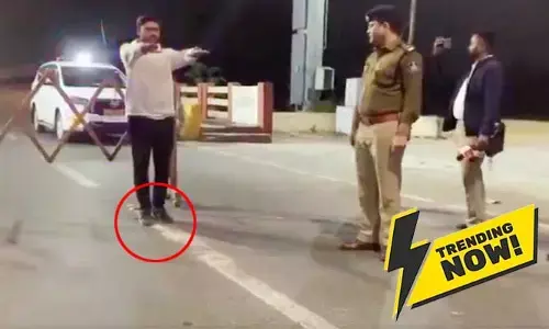 Trending: వడోదర పోలీసుల స్టైలే వేరు.. వినూత్నంగా డ్రంక్ అండ్ డ్రైవ్ టెస్ట్ (వీడియో వైరల్)