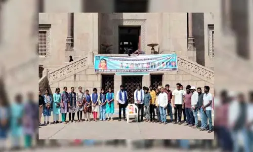 Osmania University : ఉద్యోగాల భర్తీ కోసం ఓయూలో నిరుద్యోగ జాక్ ర్యాలీ