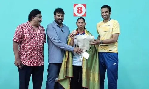 ఒలింపిక్ విజేత దీప్తి చిరకాల కోరిన నెరవేర్చిన మెగాస్టార్ చిరంజీవి