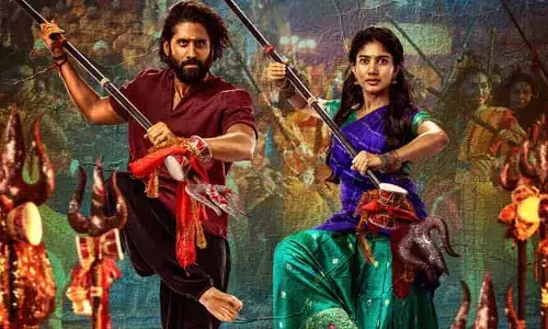 ‘తండేల్’ నుంచి సెకండ్ సింగిల్ విడుదల.. ఉగ్రరూపంలో చైతు, సాయిపల్లవి మాస్ స్టెప్స్