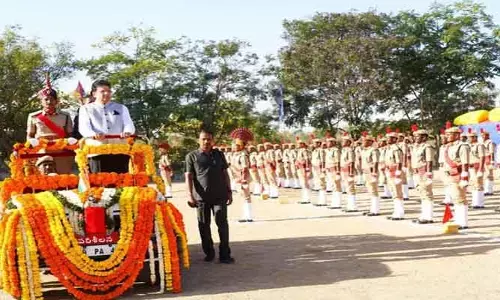 ఫైర్ డ్రైవ‌ర్స్‌ పాసింగ్ అవుట్ పరేడ్‌లో పాల్గొన్న మంత్రి దుద్దిళ్ల శ్రీ‌ధ‌ర్‌బాబు