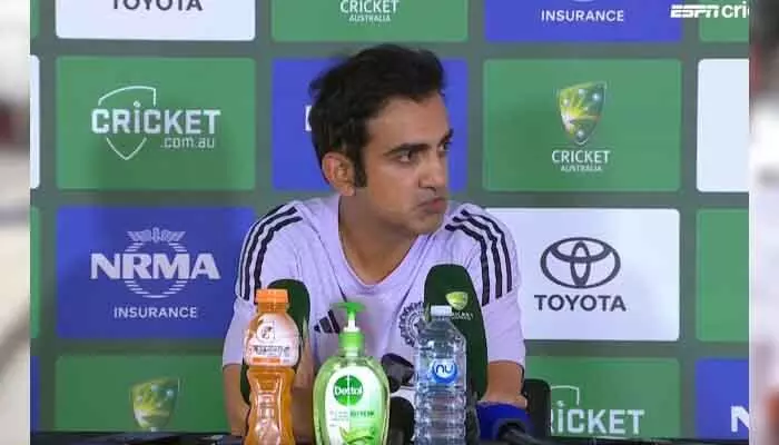 Gambhir : కొన్ స్టాస్ కు భారత కెప్టెన్ తో మాట్లాడే హక్కు లేదు : గంభీర్ Gambhir : కొన్ స్టాస్ కు భారత కెప్టెన్ తో మాట్లాడే హక్కు లేదు : గంభీర్