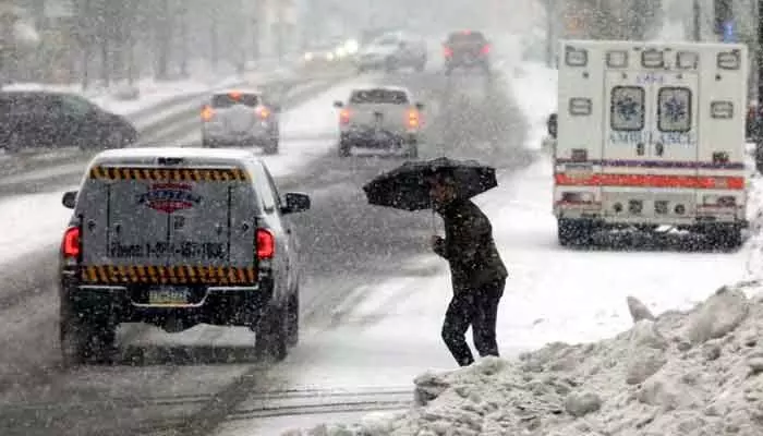 Winter Storm : అమెరికాకు ముంచుకొస్తున్న భారీ ముప్పు Winter Storm : అమెరికాకు ముంచుకొస్తున్న భారీ ముప్పు