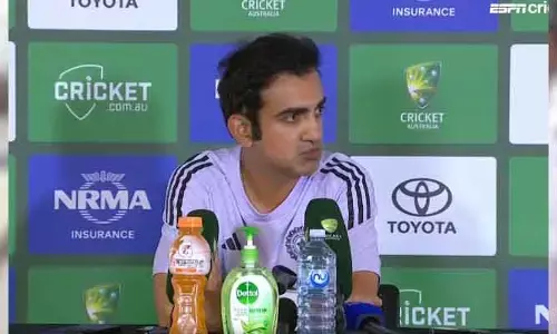Gambhir : కొన్ స్టాస్ కు భారత కెప్టెన్ తో మాట్లాడే హక్కు లేదు : గంభీర్
