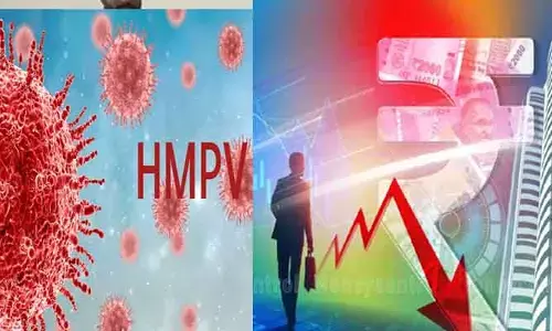 HMPV INDIA : దేశంలోకి హెచ్ఎంపీవీ వైరస్..స్టాక్ మార్కెట్లు షేక్