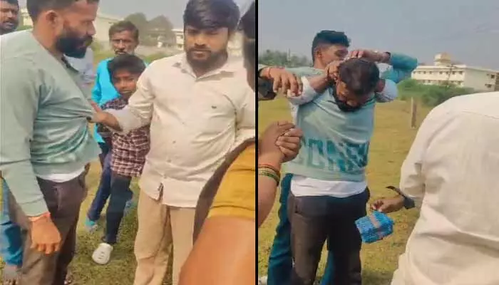 Kodad: డబ్బు లాక్కొని పరారైన దొంగ.. పట్టుకొని దేహశుద్ది చేసిన గ్రామస్థులు Kodad: డబ్బు లాక్కొని పరారైన దొంగ.. పట్టుకొని దేహశుద్ది చేసిన గ్రామస్థులు