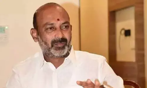 Bandi Sanjay: బీజేపీ కార్యాలయంపై కాంగ్రెస్ నేతల దాడి.. బండి సంజయ్ మాస్ వార్నింగ్
