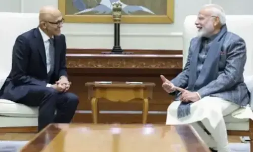 Microsoft: భారత్ లో మైక్రోసాఫ్ట్ 3 బిలియన్ డాలర్ల పెట్టుడులు