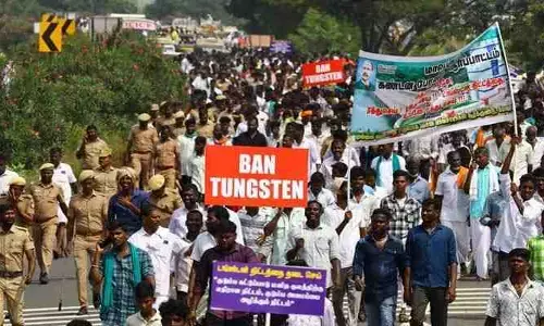 Mining licence: మైనింగ్ ప్రాజెక్టును రద్దు చేయాలి.. మదురైలో భారీ ర్యాలీ