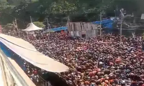 Sabarimala: శబరిమలకు పెద్ద ఎత్తున పోటెత్తిన భక్తులు.. ఆయలం కిటకిట