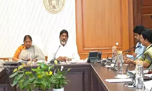 Bhatti : సంక్షేమ శాఖలతో కోట్లాది మంది జీవితాలలో వెలుగులు : డిప్యూటీ సీఎం భట్టి, మంత్రి సీతక్క