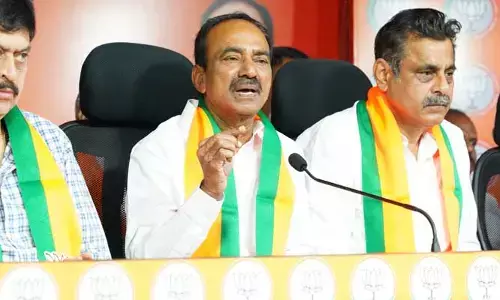 Eatala Rajender: రేవంత్‌రెడ్డీ.. క్షమాపణ చెప్పు.. సీఎం‌పై ఎంపీ ఈటల రాజేందర్ ఫైర్