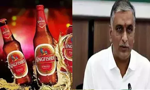 HarishRao : బీర్ల నిలిపివేతపై అనుమానాలు : హరీష్‌రావు