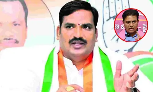 Beerla Ilaiah: కేటీఆర్ సిగ్గులేకుండా మళ్లీ మాట్లాడుతున్నావా?.. బీర్ల ఐలయ్య ఫైర్