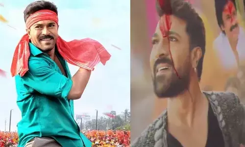 Game Changer: ఇదేం అభిమానం రా అయ్యా? రామ్ చరణ్ ఫ్లెక్సీకి రక్త తిలకం.. బ్లేడుతో కోసుకుని మరీ..
