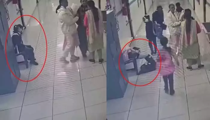 Viral: గుండెపోటుతో కూర్చీలోనే కుప్పకూలిన 8 ఏళ్ల బాలిక.. వీడియో వైరల్ Viral: గుండెపోటుతో కూర్చీలోనే కుప్పకూలిన 8 ఏళ్ల బాలిక.. వీడియో వైరల్