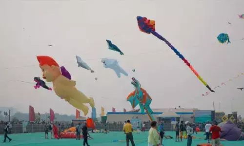 Kite and Sweet Festival : ఇంటర్నేషనల్ కైట్ అండ్ స్వీట్ ఫెస్టివల్ కు రంగం సిద్ధం