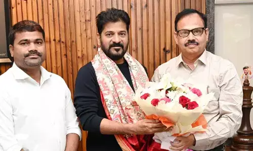 N.Kishore Reddy: సీఎం రేవంత్ తో ఎస్ఆర్ టీఆర్ ఐ చైర్మన్ భేటీ