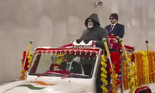 Kashmir: జెడ్‌ మోర్‌ టన్నెల్‌ ప్రారంభించిన ప్రధాని మోడీ