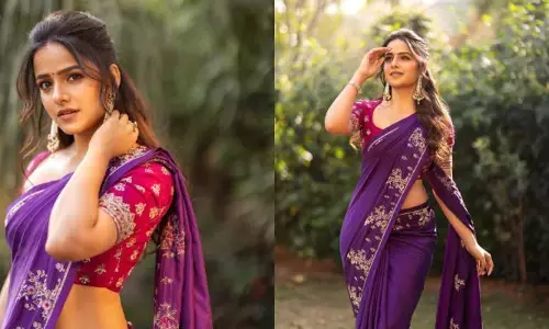 Vaishnavi Chaitanya:చీరలో సెగలు పుట్టించడం వైష్ణవికే సాధ్యం భయ్యా.. ఇంత అరాచక అందాన్ని తట్టుకోవడం ఎవరికైనా కష్టమే