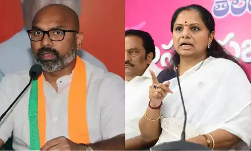 Arvind Dharmapuri: మళ్లీ జైలుకు కవిత! ఎంపీ ధర్మపురి అర్వింద్ హాట్ కామెంట్స్