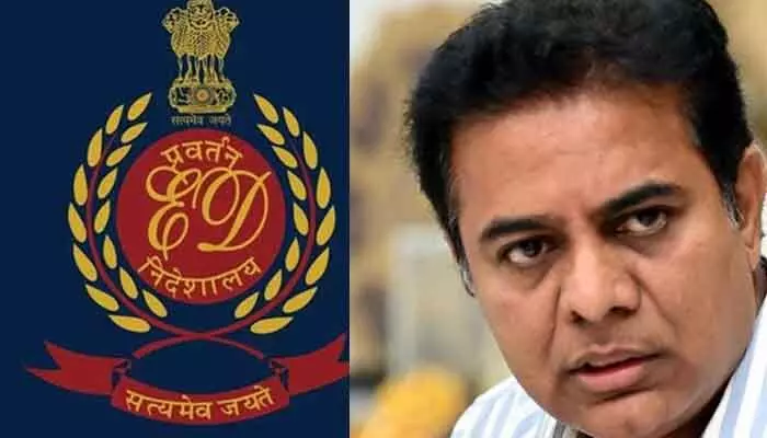 KTR : రేపు ఫార్ములా ఈ కారు రేస్ కేసులో ఈడీ విచారణకు కేటీఆర్ KTR : రేపు ఫార్ములా ఈ కారు రేస్ కేసులో ఈడీ విచారణకు కేటీఆర్