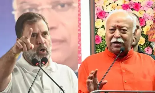 Rahul Gandhi:  రెండు సిద్ధాంతాల మధ్య యుద్ధం.. మోహన్ భగవత్ పై రాహుల్ విమర్శలు