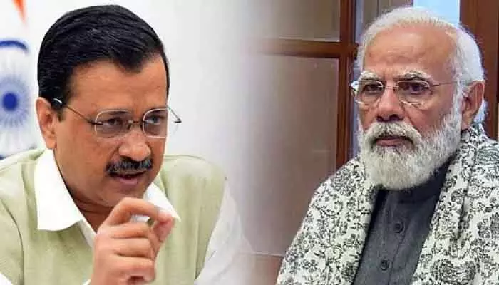 Kejriwal : బీజేపీ డబుల్ ఇంజన్ సర్కార్ లో శాంతిభద్రతలకు ట్రబుల్ : కేజ్రీవాల్ Kejriwal : బీజేపీ డబుల్ ఇంజన్ సర్కార్ లో శాంతిభద్రతలకు ట్రబుల్ : కేజ్రీవాల్
