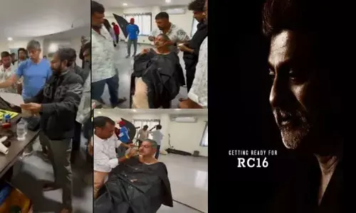 ‘RC-16’కి మంచి పని పెట్టాడంటూ స్పెషల్ వీడియో షేర్ చేసిన జగపతి బాబు.. ఆకట్టుకుంటున్న ఫైనల్ లుక్