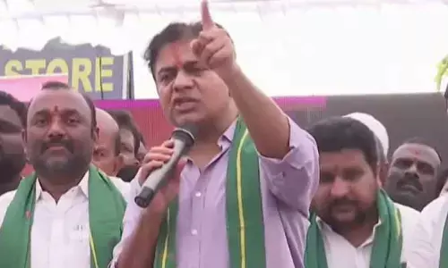 KTR: బీఆర్ఎస్ ఎమ్మెల్యేలం మూకుమ్మడిగా రాజీనామా చేస్తాం.. కేటీఆర్ సంచలన సవాల్