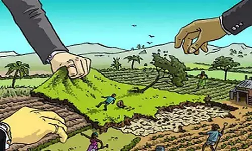 భూ సేకరణా, తస్కరణా..?