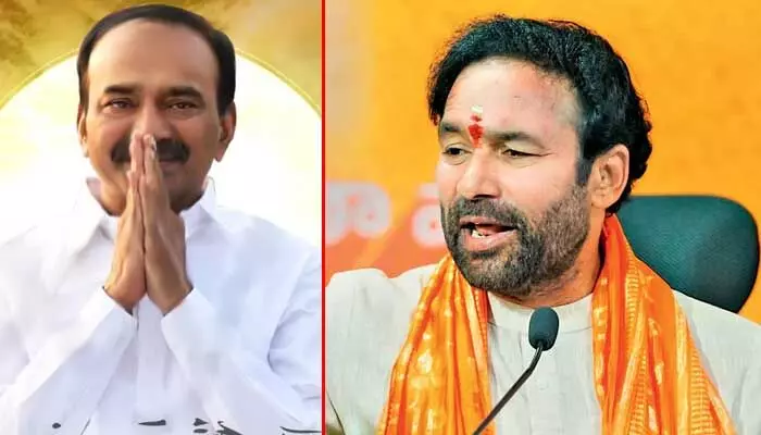 BJP అధ్యక్ష రేసులో ఈటల ఉన్నారు.. కిషన్ రెడ్డి సంచలన వ్యాఖ్యలు BJP అధ్యక్ష రేసులో ఈటల ఉన్నారు.. కిషన్ రెడ్డి సంచలన వ్యాఖ్యలు